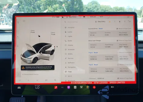 2024 Tesla Model 3 Long Range Dual Motor All-Wheel Drive z USA, uszkodzony, nr VIN 5YJ3E1EB3RF807254